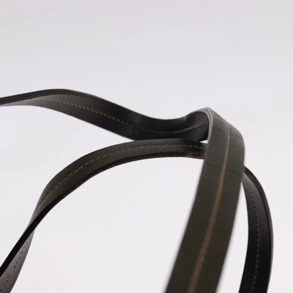 PRADA Boston Bag Nylon Khaki Gold Auth bs21678 - Picture 8 of 16